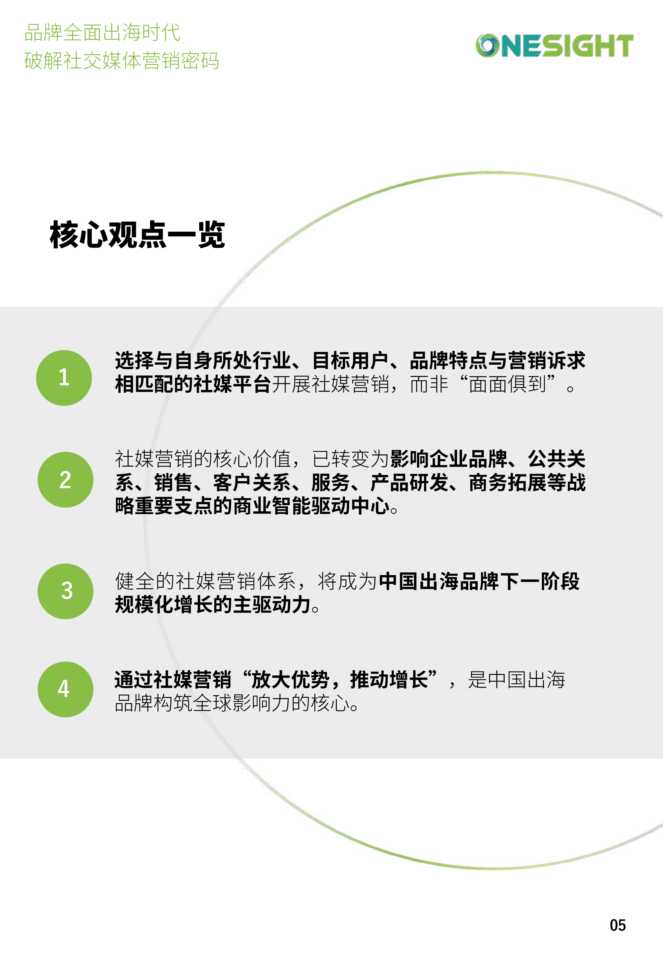 OneSight：出海企业社媒营销白皮书（附案例）